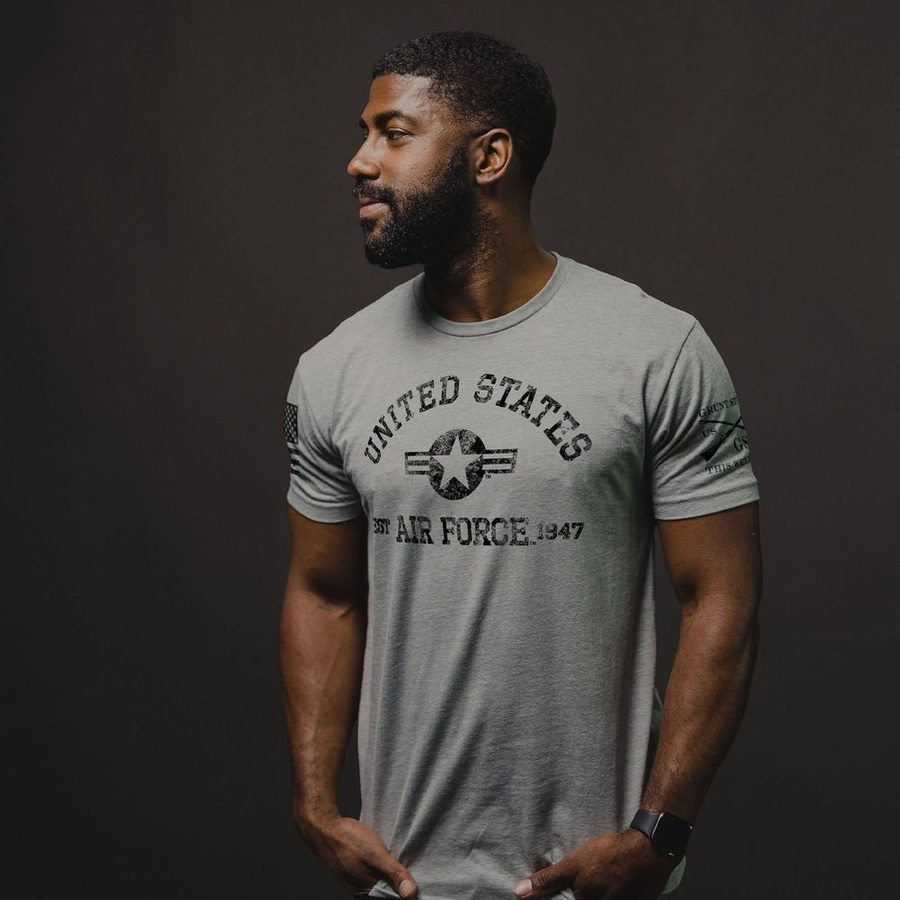 USAF - Est. 1947 T-Shirt - Heather Grey