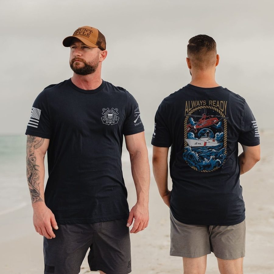 USCG - Always Ready T-Shirt - Black