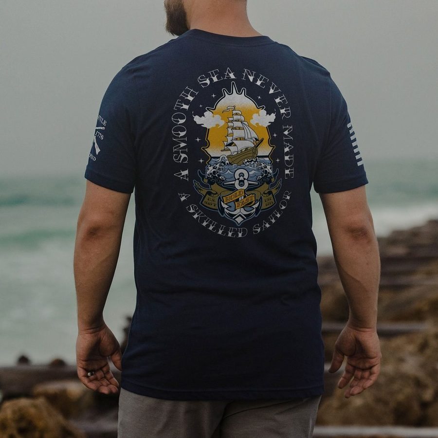USN - Skilled Sailor T-Shirt - Navy
