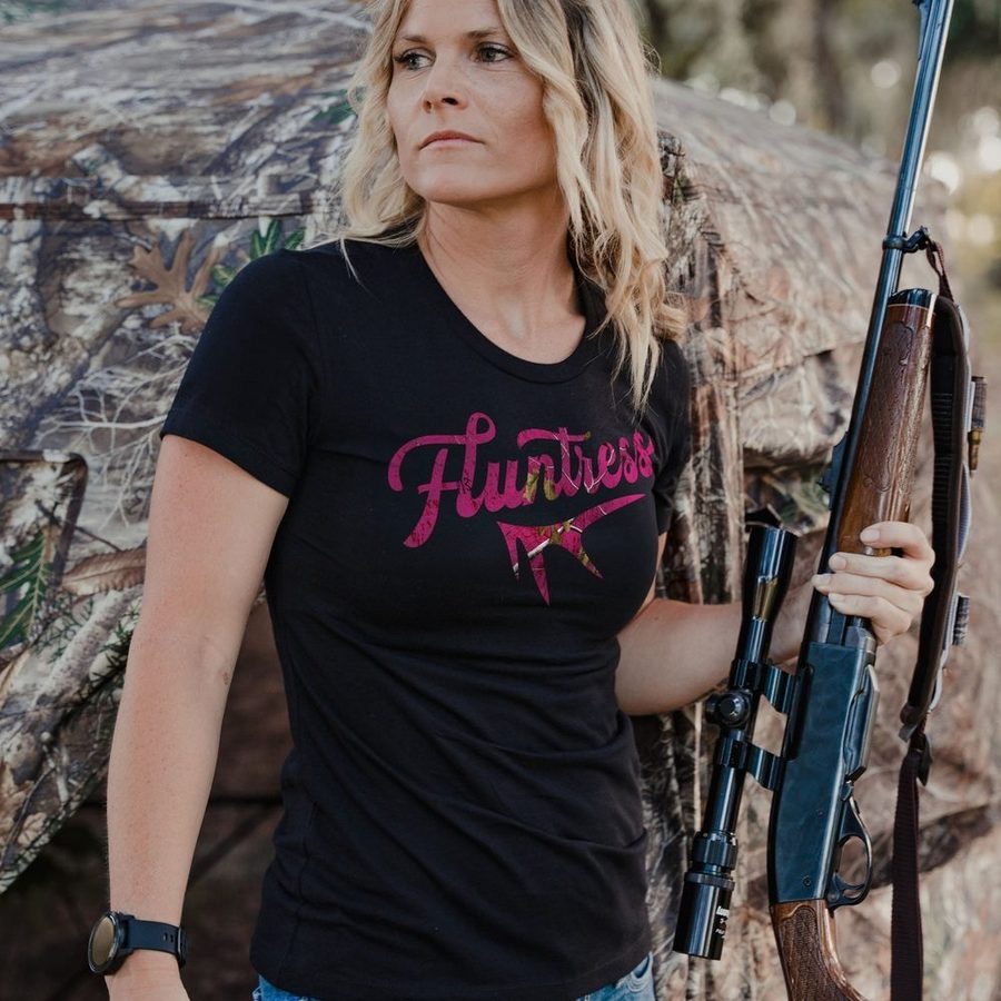Women's Realtree Xtra® Huntress Slim Fit T-Shirt - Black