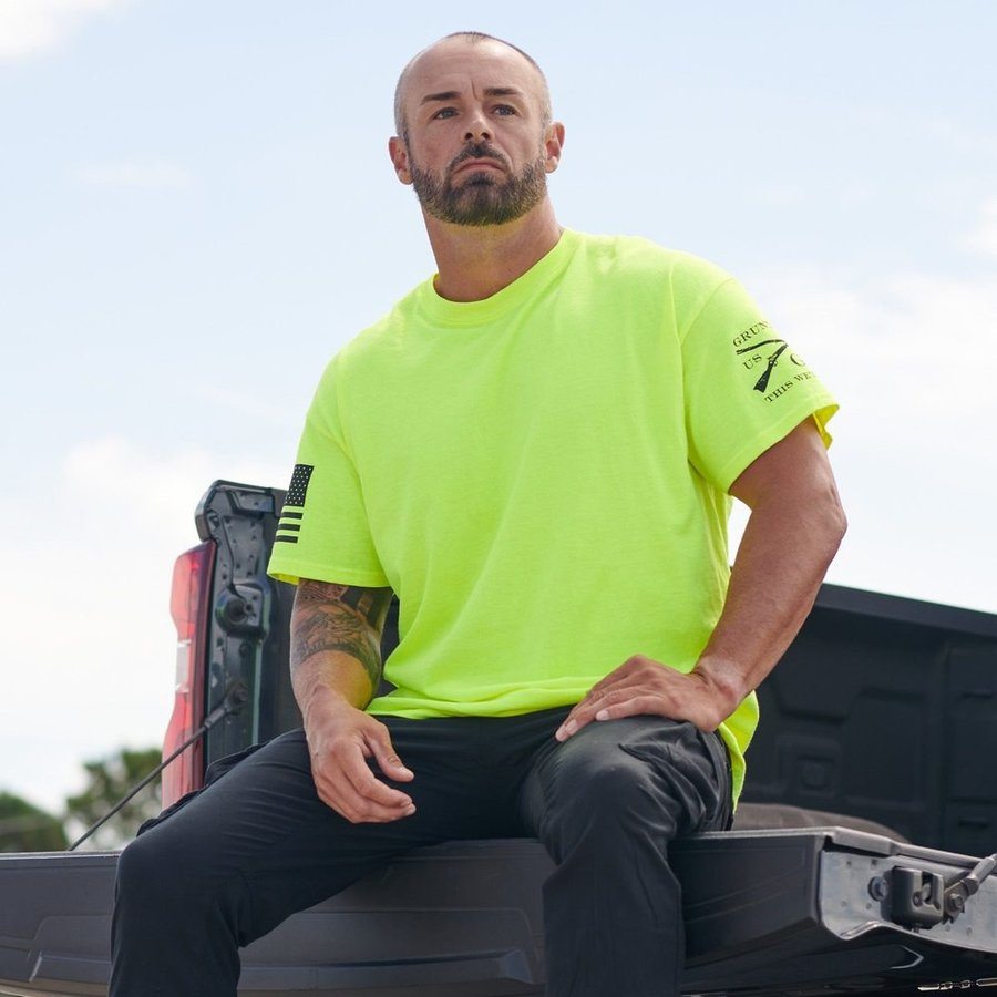 Basic T-Shirt - Safety Green