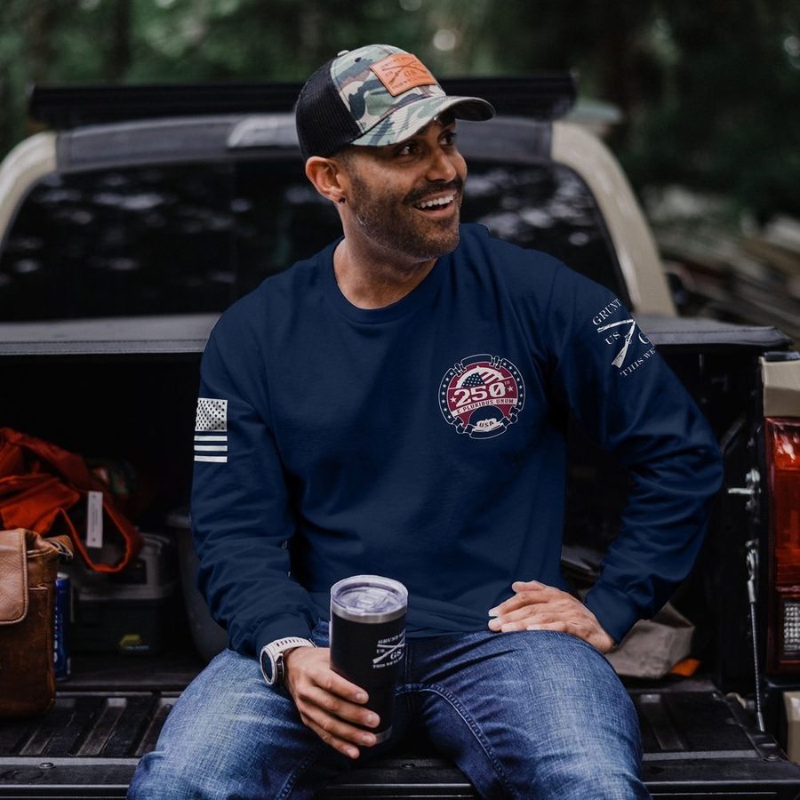250th Commemorative Long Sleeve - Navy