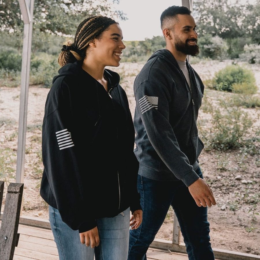 Basic Full-Zip Hoodie Zero Dark 2-Pack