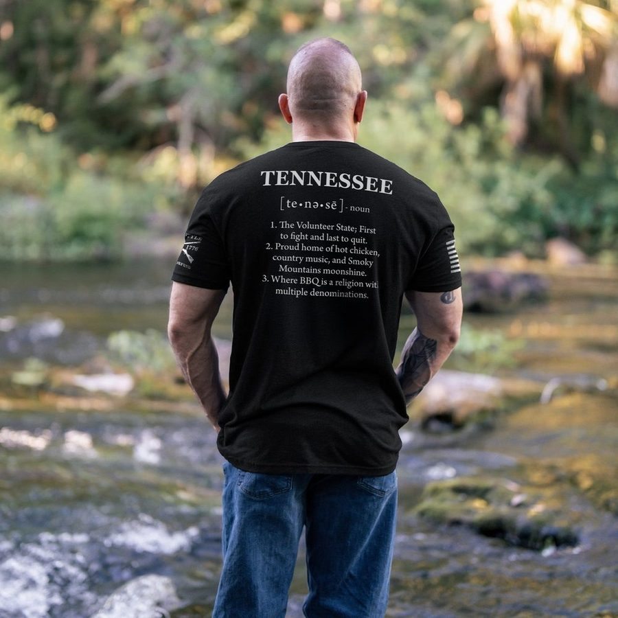 Tennessee Defined T-Shirt - Black