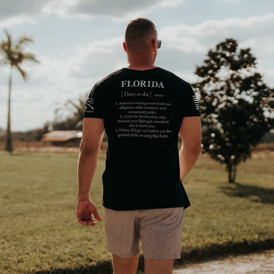 Florida Defined T-Shirt - Black