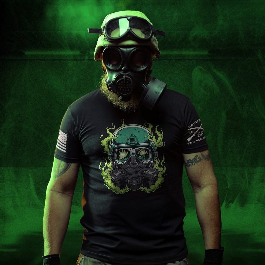 Chemical Warfare T-Shirt - Black
