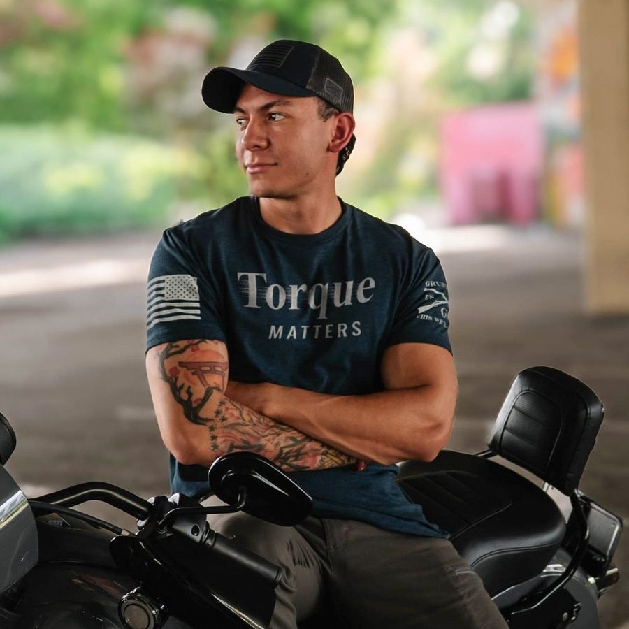 Torque Matters T-Shirt - Midnight Navy