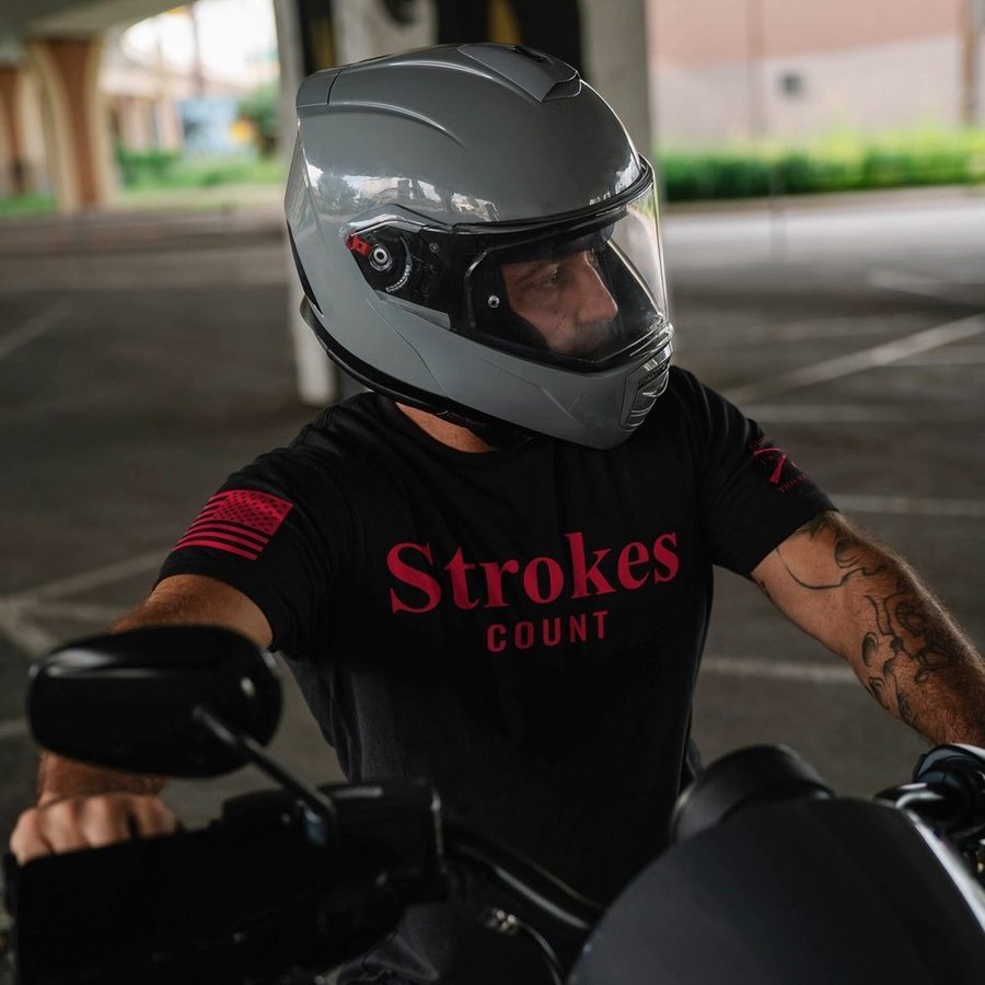 Strokes Count T-Shirt - Black