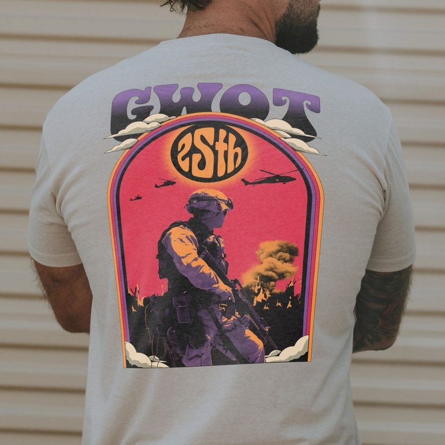 GWOT 25th T-Shirt - Sand