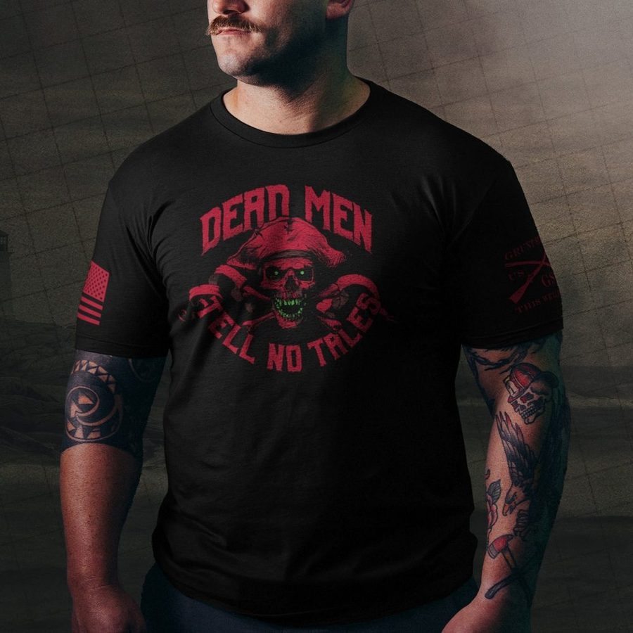 Dead Men Tell No Tales T-Shirt - Black