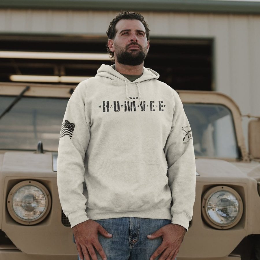 War Machine Hoodie - Sand