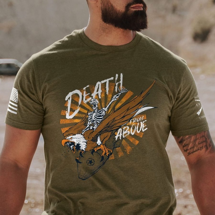 Death From Above 2.0 T-Shirt - Military Green