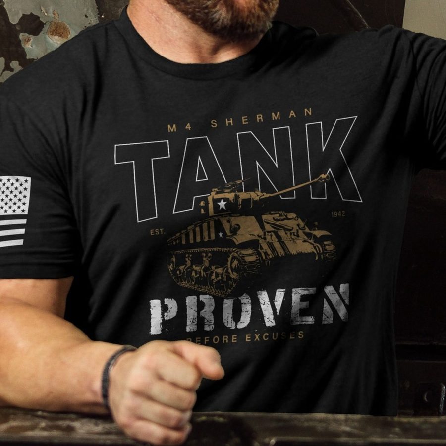 Tank Proven T-Shirt - Black