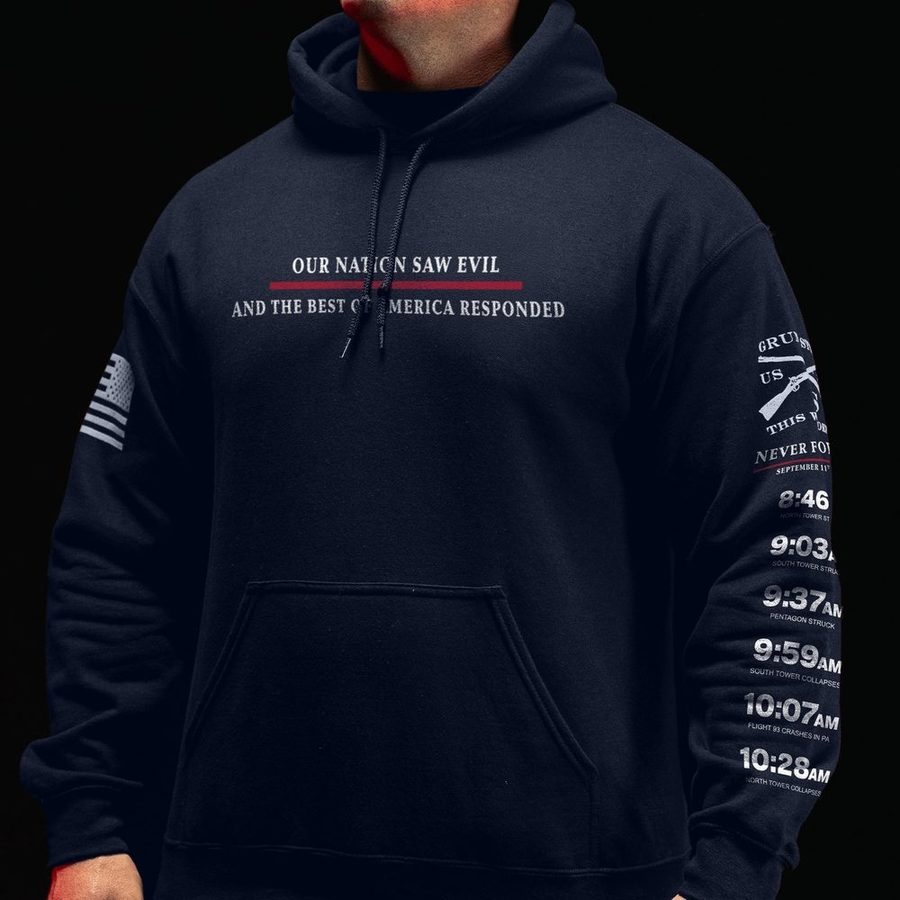 Best Of America Hoodie - Navy