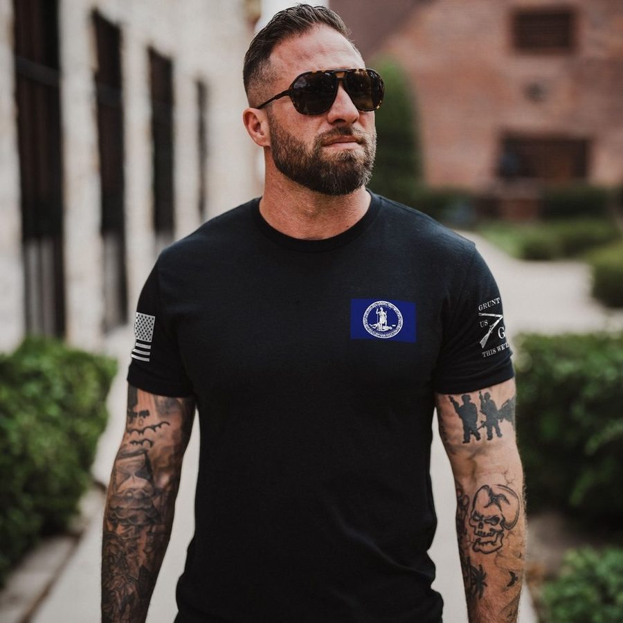 Virginia Defined T-Shirt - Black