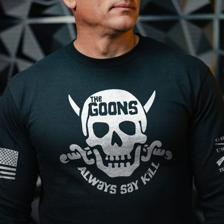 Always Say Kill Long Sleeve - Black