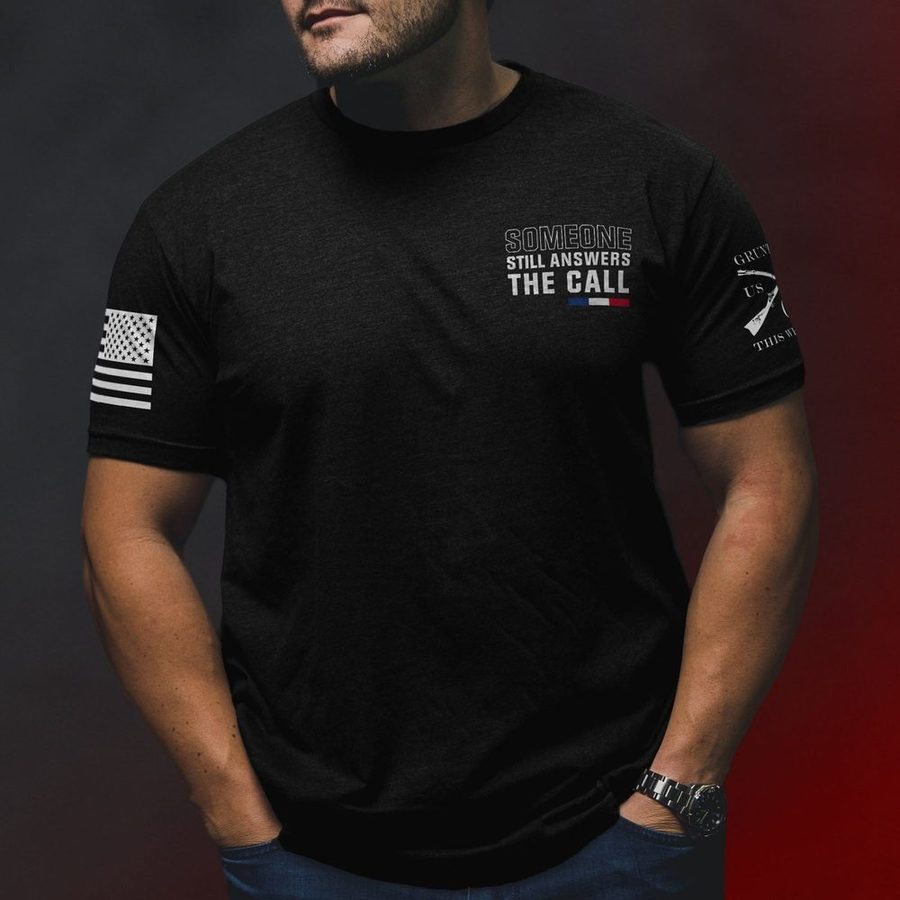 First In, Last Out T-Shirt - Black
