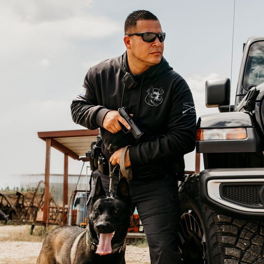 K9 Get The Jaw Hoodie - Black