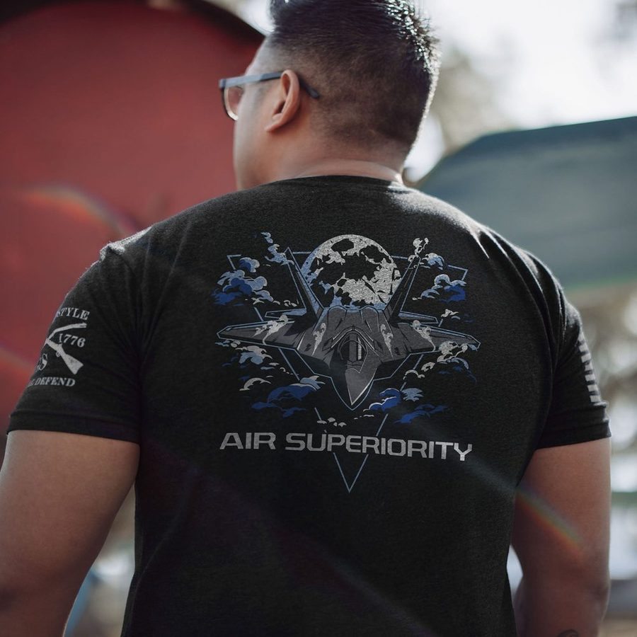 USAF - Air Superiority T-Shirt - Black