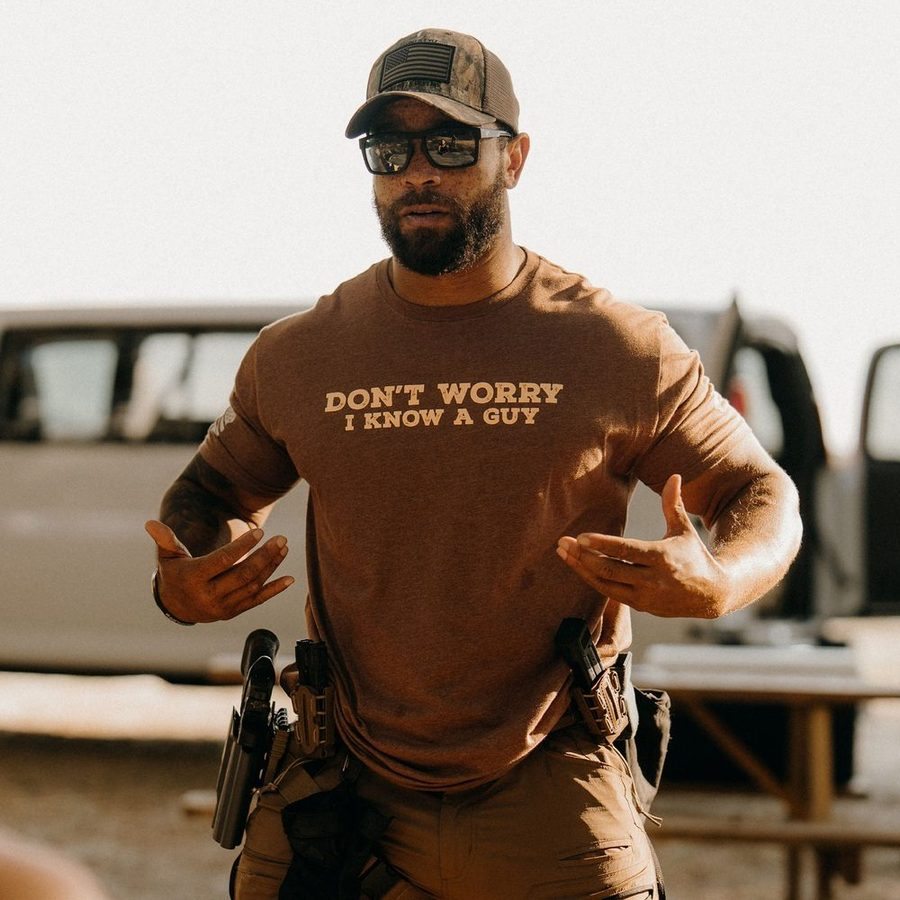 I Know A Guy T-Shirt - Heather Brown