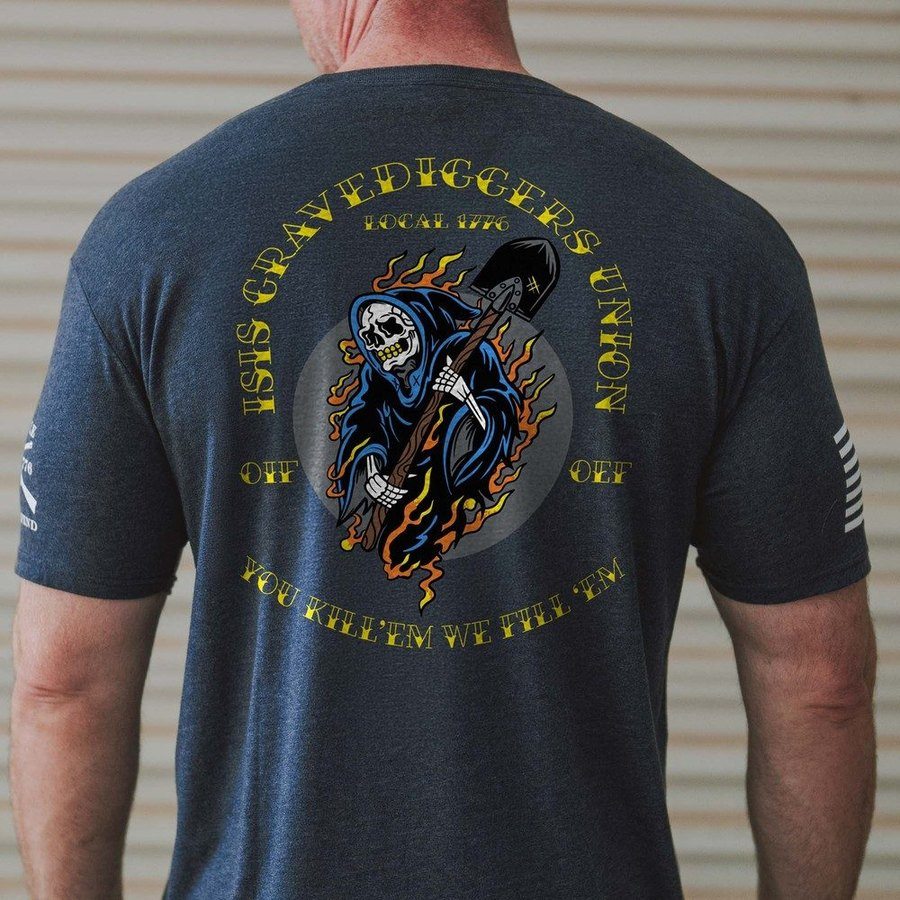 Gravediggers Union T-Shirt - Midnight Navy