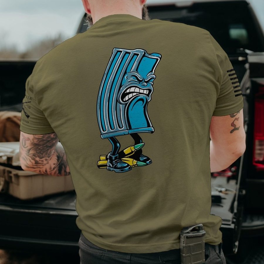 Mag Dump T-Shirt - Military Green