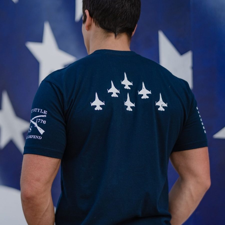USAF - Formation T-Shirt - Navy
