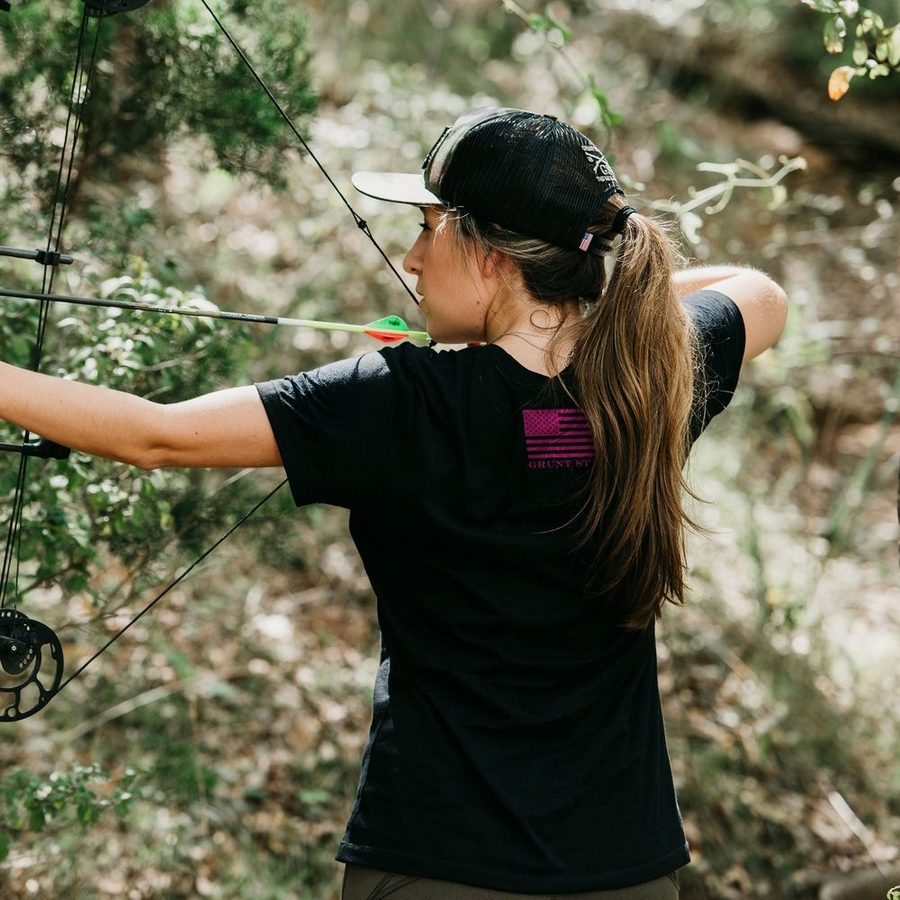 Women's Realtree Xtra® Huntress Slim Fit T-Shirt - Black
