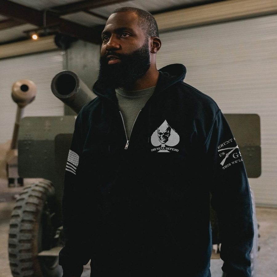 Death Dealer Full-Zip Hoodie - Black