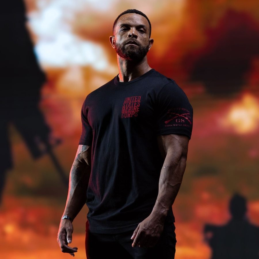 USMC - Brotherhood T-Shirt - Black