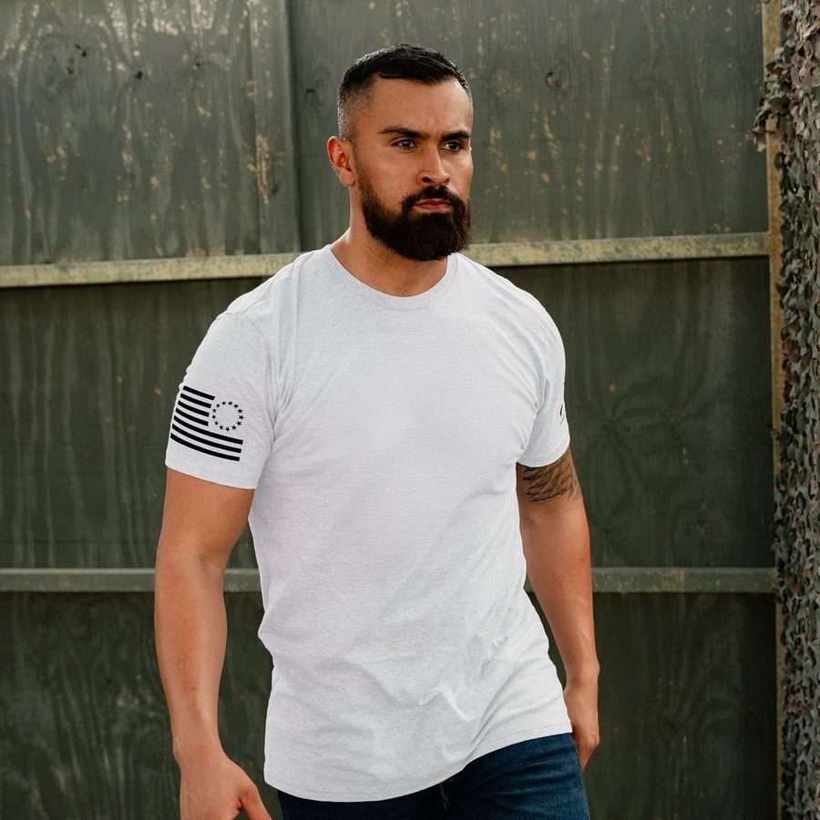 Betsy Ross Basic T-Shirt - White