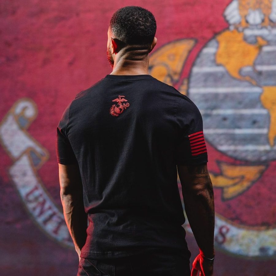 USMC - Brotherhood T-Shirt - Black