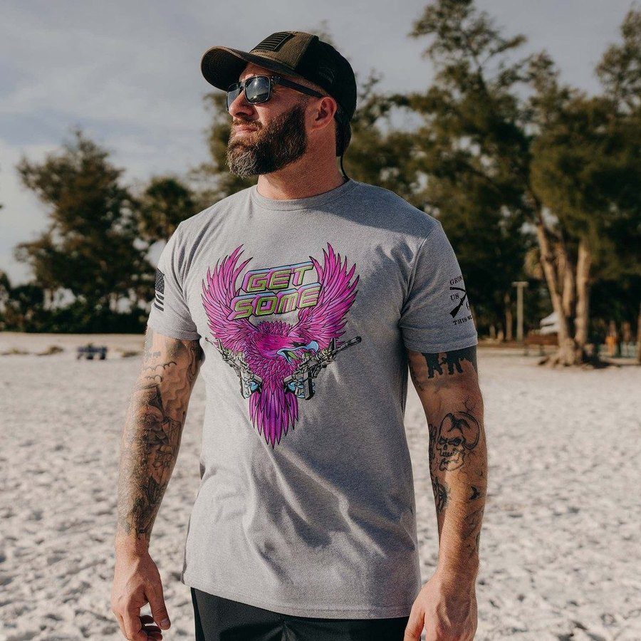 Get Some T-Shirt - Dark Heather Gray