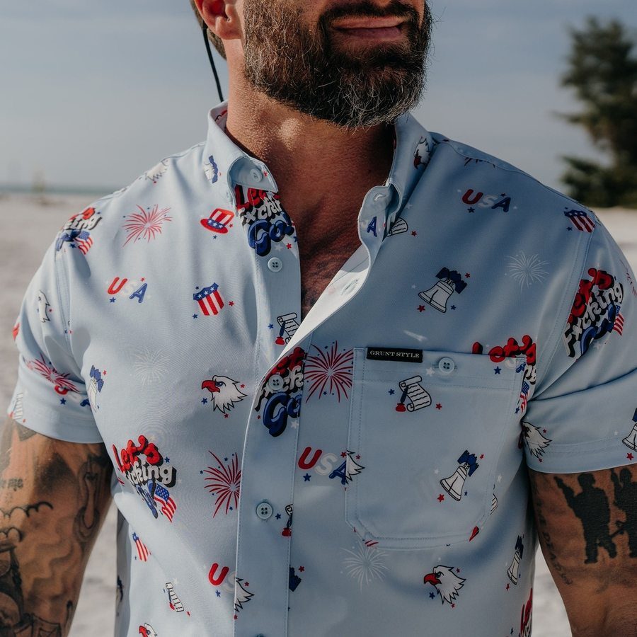 Men's Commander Button Down - LFG