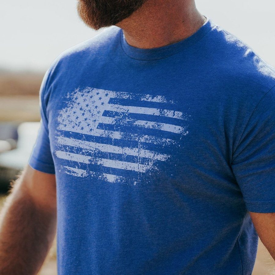 Vintage American T-Shirt - Royal