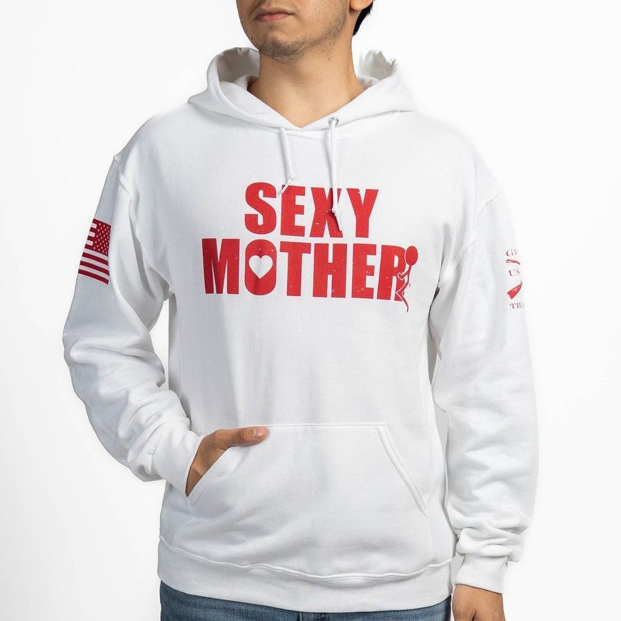 Sexy Mother Hoodie - White