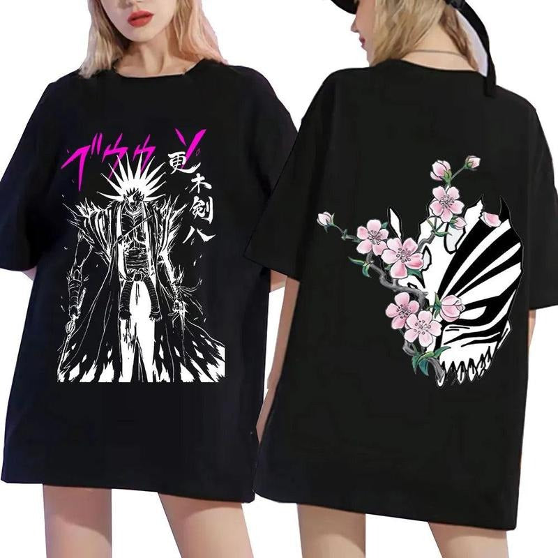 Bleach Kenpachi Zaraki T-shirt Sweatshirt, Hoodie, Comfort Colors | PrintMintTees.com