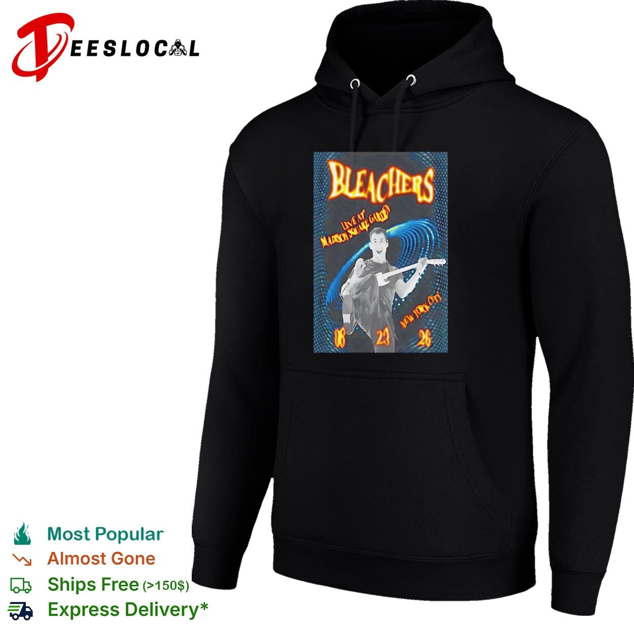 Bleachers Madison Square Garden guitar player live at New York City 06 23 26 shirt