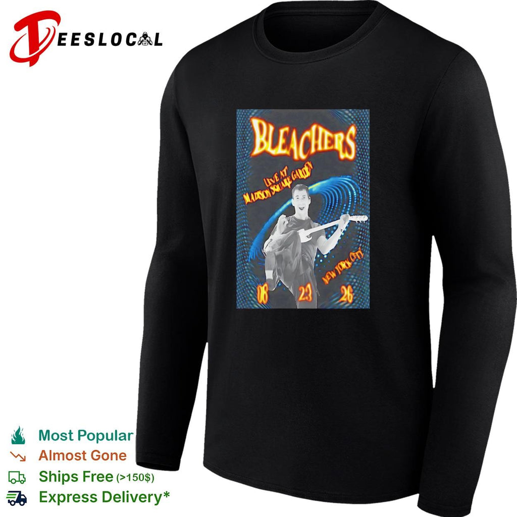Bleachers Madison Square Garden guitar player live at New York City 06 23 26 shirt