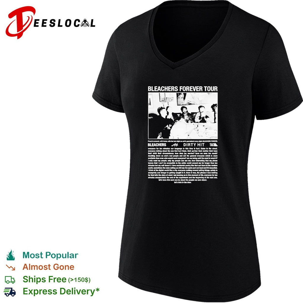 Bleachers forever tour Dirty Hit shirt