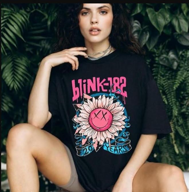 Blink 182 Tour 2024 T-Shirt Hoodie Sweatshirt | PrintMintTees.com