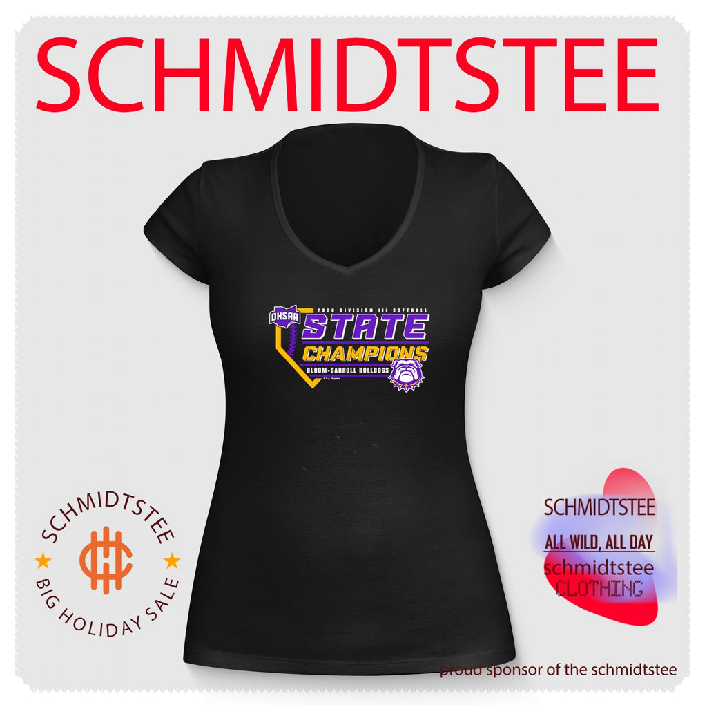 Bloom-Carroll Bulldogs 2026 OHSAA Softball D3 State Champions shirt