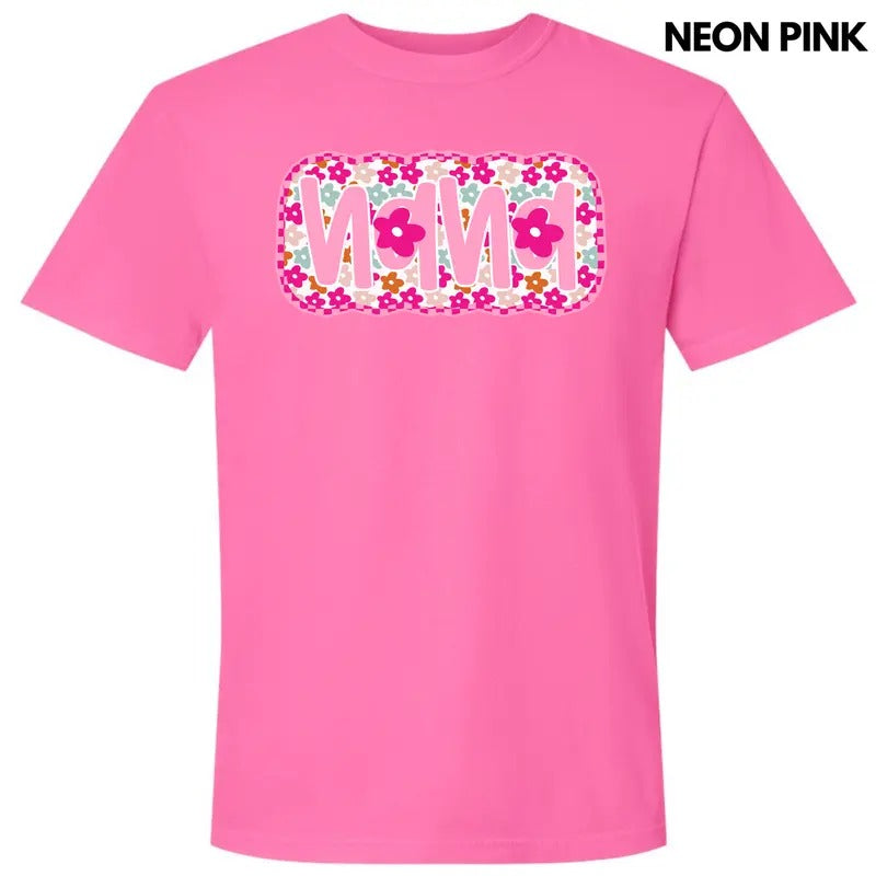 Bloom Nana Comfort Colors T-Shirt 'NLB' Hoodie, Sweatshirt | PrintMintTees.com