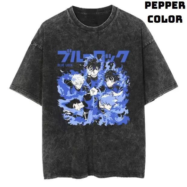 Blue Lock Vintage Tee, Blue Lock Shirt, Blue Lock Merch, Soccer, Football Team, Football,  Anime Shirt, Manga Shirt, Y2k...