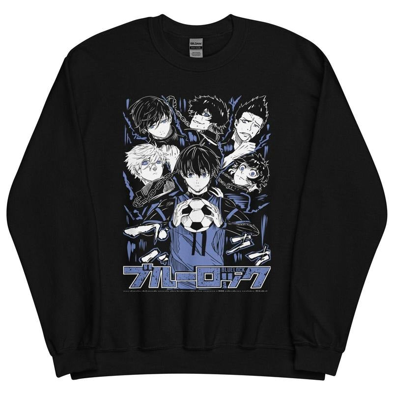 Blue Lock Yoichi Isagi Unisex Sweatshirt Sweatshirt, Hoodie, Comfort Colors Shirt | PrintMintTees.com