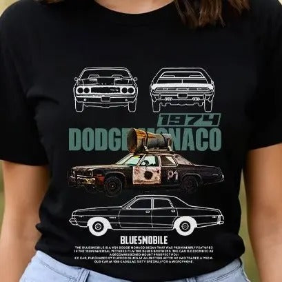 Blues Brothers Shirt | Police Car Shirt | The Blues Brothers Film Sedan Car | Blues Brothers Movie Shirt Hoodie Sweatshirt