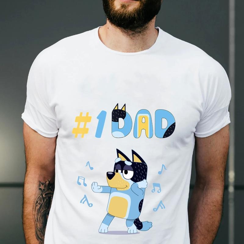 Bluey Best Dad Tee, Bluey Bandit Bingo T-Shirt, Bluey Bandit Sweatshirt, Bandit Best Dada T-Shirt, Shirt For Dad,...