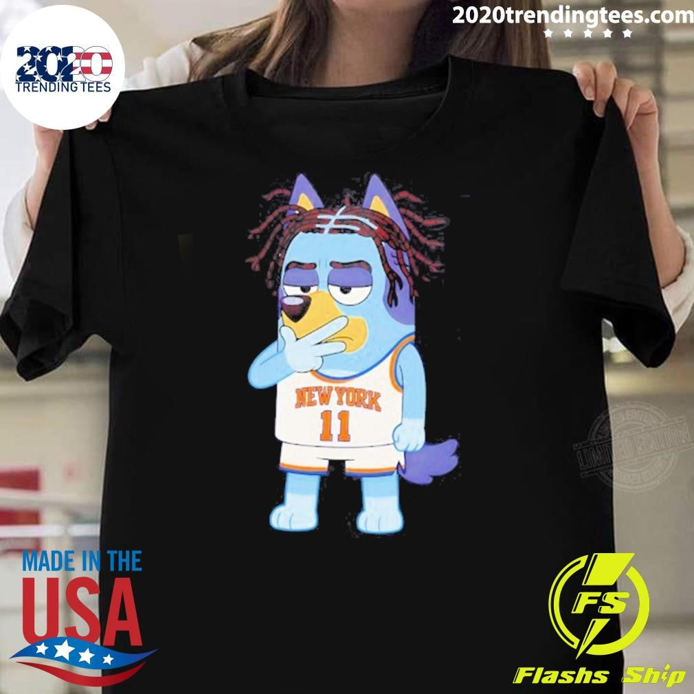 Bluey Brunson Jalen Brunson New York Knicks Nba Basketball 2026 Shirt