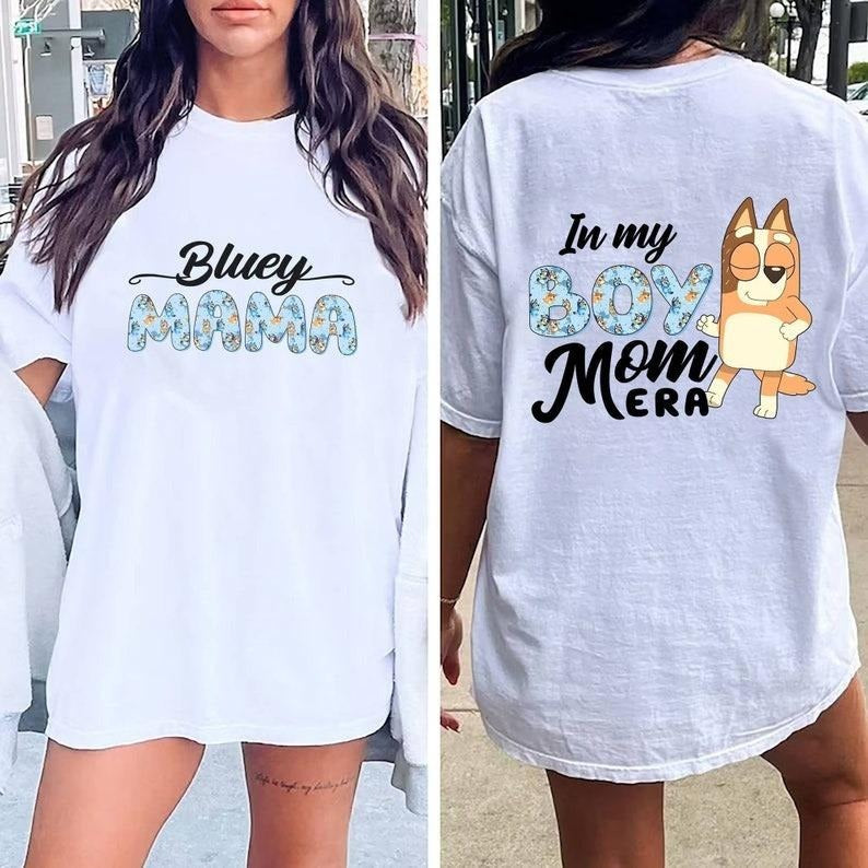 Bluey Chilli Mum Sweatshirt, The Show Must Go On Bluey Shirt, Chilli Heeler Shirt, Bluey Mom Shirt, Bluey Mothers Day...