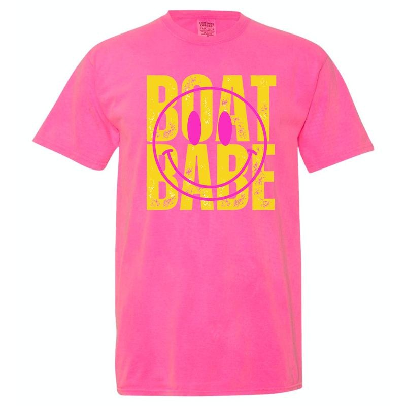 Boat Babe Comfort Colors T-Shirt 'NLB' Hoodie, Sweatshirt | PrintMintTees.com